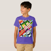 Pop Sushi T-shirt (Voorkant volledig)