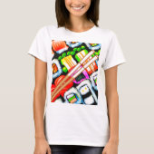Pop Sushi T-shirt (Voorkant)