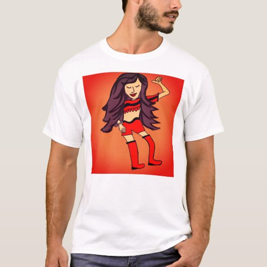 Pop T-shirt (Voorkant)