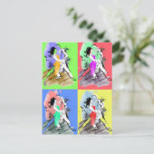 Pop Tango Briefkaart (Staand voorkant)