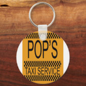 Pop Taxi Service Sleutelhanger (Voorkant)