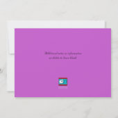"Pop the Bubble" Uitnodigingen van Classy Birthday (Achterkant)