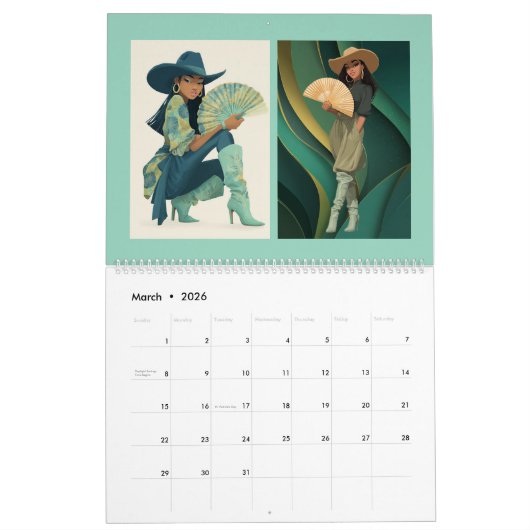 POP THEM FANS 2026 SPBq Calendar Kalender (Mar 2026)
