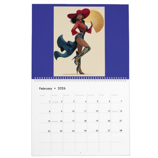 POP THEM FANS 2026 SPBq Calendar Kalender (Feb 2026)