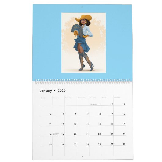 POP THEM FANS 2026 SPBq Calendar Kalender (Jan 2026)