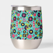 Pop thema waterfles geïsoleerde tuimelaar (Rechts)