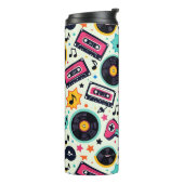 Pop-Themede Waterfles Thermosbeker (Gedraaid links)