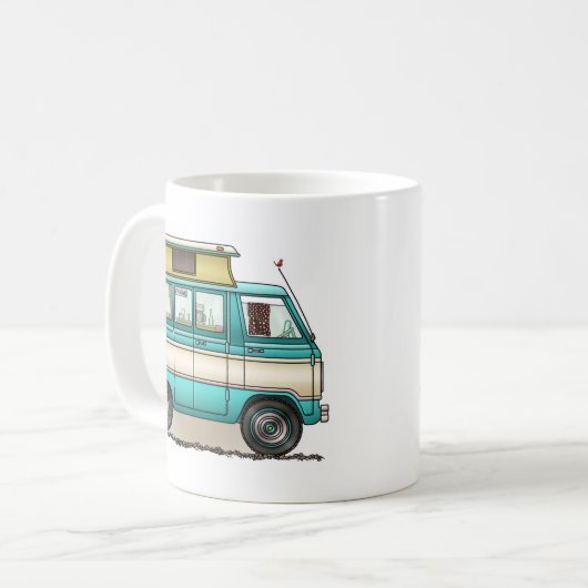 Pop Top Van Camper Koffiemok (Voorkant links)