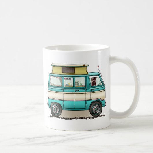Pop Top Van Camper Koffiemok (Rechts)
