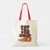  Pop tot je laat vallen Tote Bag (Achterkant)
