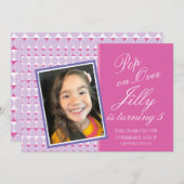 Pop Toys Sensory Birthday Party (Voorkant / Achterkant)