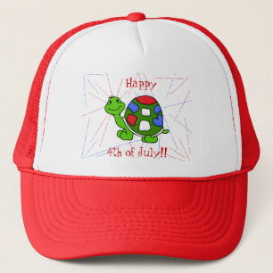 Pop Turtle 4th! Trucker Pet