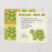 Pop Turtle Kaart (Voorkant / Achterkant)