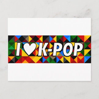 pop uit het hart van korea briefkaart
