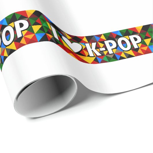 pop uit het hart van korea cadeaupapier (Rol Hoek)