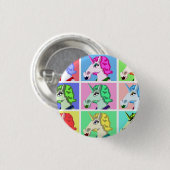 Pop Unicorn Button (Voorkant /achterkant)