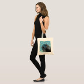 Pop-up schilderij van een zeehond tote bag (Voorkant (model))