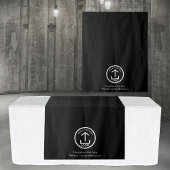 Pop Up Shop Business Logo Tekst Banner Tafelrunner Wandkleed