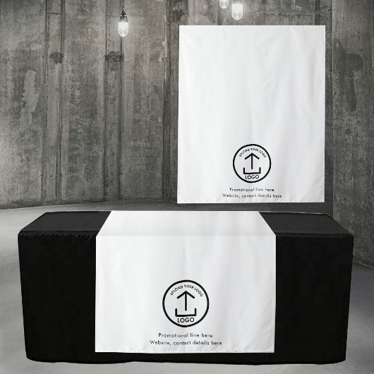 Pop Up Shop Business Logo Tekst Banner Tafelrunner Wandkleed
