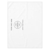 Pop Up Shop Market Stall Display Banner Logo Tafelkleed (Voorkant)