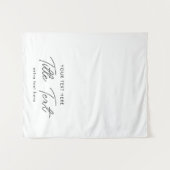 Pop Up Shop Table Runner Banner Modern Script Wandkleed (Voorkant (horizontaal))