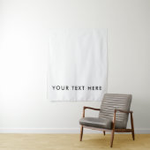 Pop Up Shop Table Runner Banner Zakelijke tekst Wandkleed (In situ)