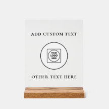Pop-Up Shop Transparante Banner Met Eigen Logo Bor