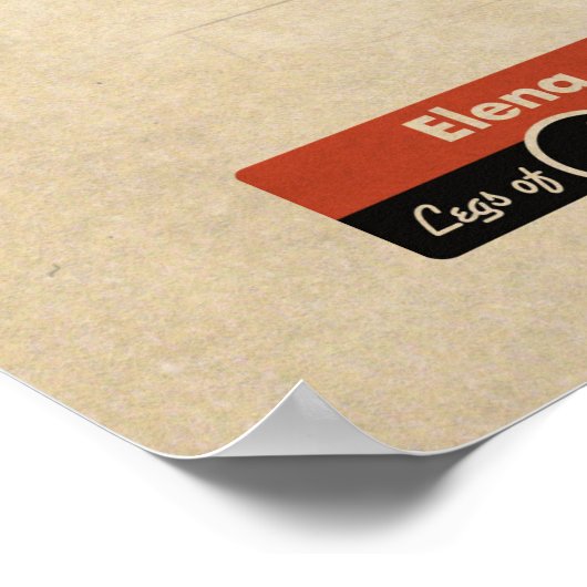 pop-up spiegelbeeld Poster (Hoek)