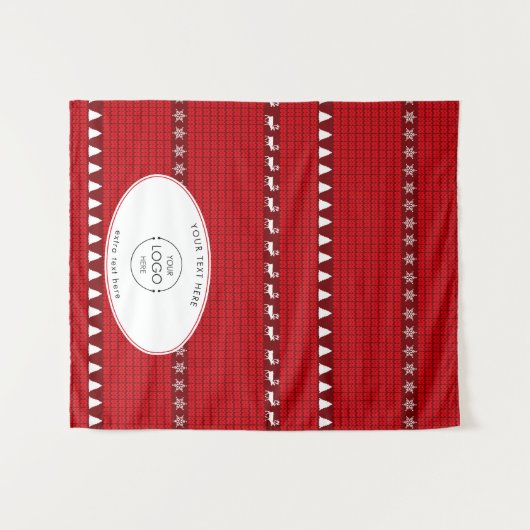 Pop Up Winkel Tafel Banner Kerstmarkt kraam Wandkleed (Voorkant (horizontaal))