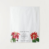 Pop Up Winkel Tafel Banner Kerstmarkt kraam Wandkleed (Voorkant)