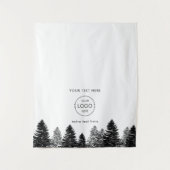 Pop Up Winkel Tafel Banner Kerstmarkt kraam Wandkleed (Voorkant)