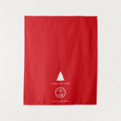 Pop Up Winkel Tafel Banner Kerstmarkt kraam Wandkleed (Voorkant)