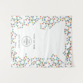 Pop Up Winkel Tafel Banner Kerstmarkt kraam Wandkleed (Voorkant (horizontaal))