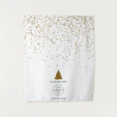 Pop Up Winkel Tafel Banner Kerstmarkt kraam Wandkleed (Voorkant)