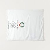 Pop Up Winkel Tafel Banner Kerstmarkt kraam Wandkleed (Voorkant (horizontaal))