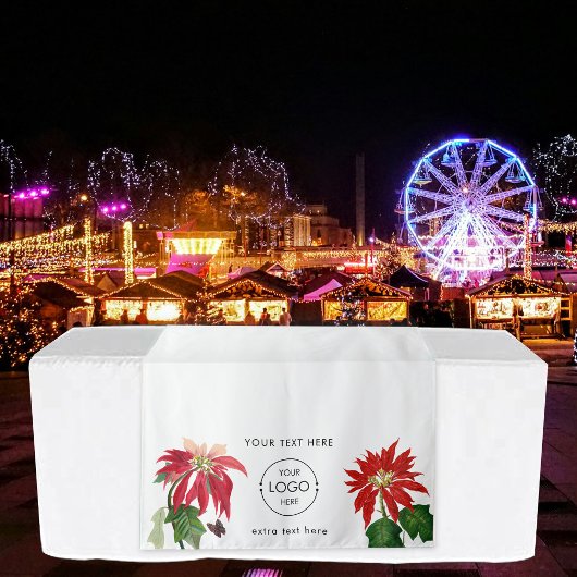 Pop Up Winkel Tafel Banner Kerstmarkt kraam Wandkleed