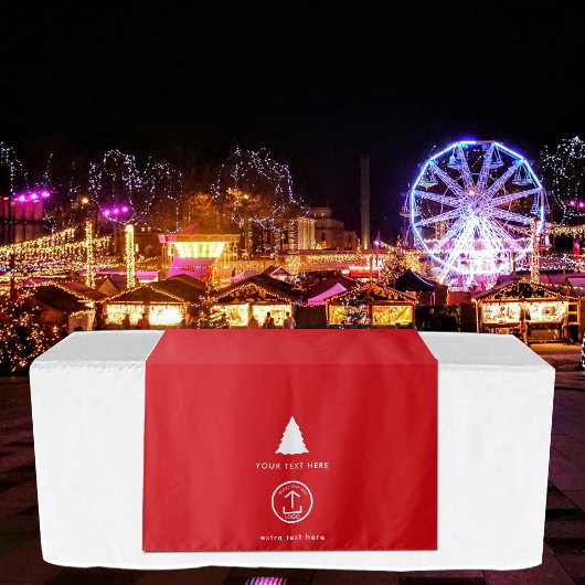 Pop Up Winkel Tafel Banner Kerstmarkt kraam Wandkleed