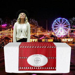 Pop Up Winkel Tafel Banner Kerstmarkt kraam Wandkleed