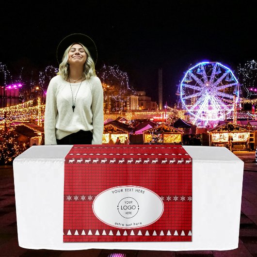 Pop Up Winkel Tafel Banner Kerstmarkt kraam Wandkleed