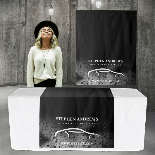 Pop Up Winkel Tafel Runner Banner Business Car Was Wandkleed