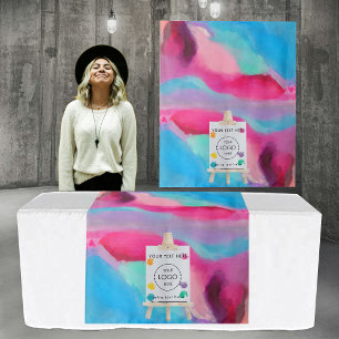 Pop Up Winkel Tafel Runner Banner Business Logo Ar Wandkleed