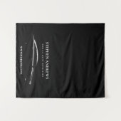 Pop Up Winkel Tafel Runner Banner Business Logo Au Wandkleed (Voorkant (horizontaal))
