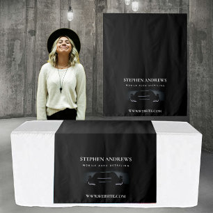 Pop Up Winkel Tafel Runner Banner Business Logo Au Wandkleed