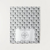 Pop Up Winkel Tafel Runner Banner Business Logo Bo Wandkleed (Voorkant)