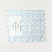 Pop Up Winkel Tafel Runner Banner Business Logo Bo Wandkleed (Voorkant (horizontaal))