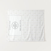 Pop Up Winkel Tafel Runner Banner Business Logo Bo Wandkleed (Voorkant (horizontaal))