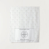 Pop Up Winkel Tafel Runner Banner Business Logo Bo Wandkleed (Voorkant)