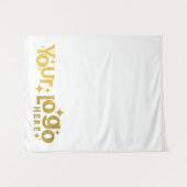 Pop Up Winkel Tafel Runner Banner Business Logo Go Wandkleed (Voorkant (horizontaal))