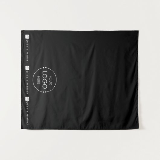 Pop Up Winkel Tafel Runner Banner Business Logo Wandkleed (Voorkant (horizontaal))