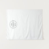 Pop Up Winkel Tafel Runner Banner Business Logo Wandkleed (Voorkant (horizontaal))